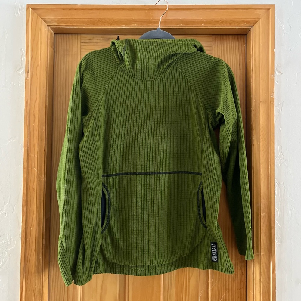 Melanzana Women's Micro Grid Hoodie size small